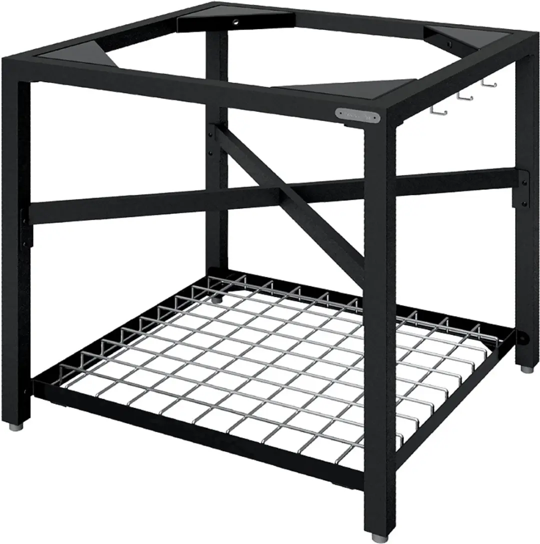 Big Green Egg Frame 2XL - Zilver/Zwart - afbeelding 6 van 6