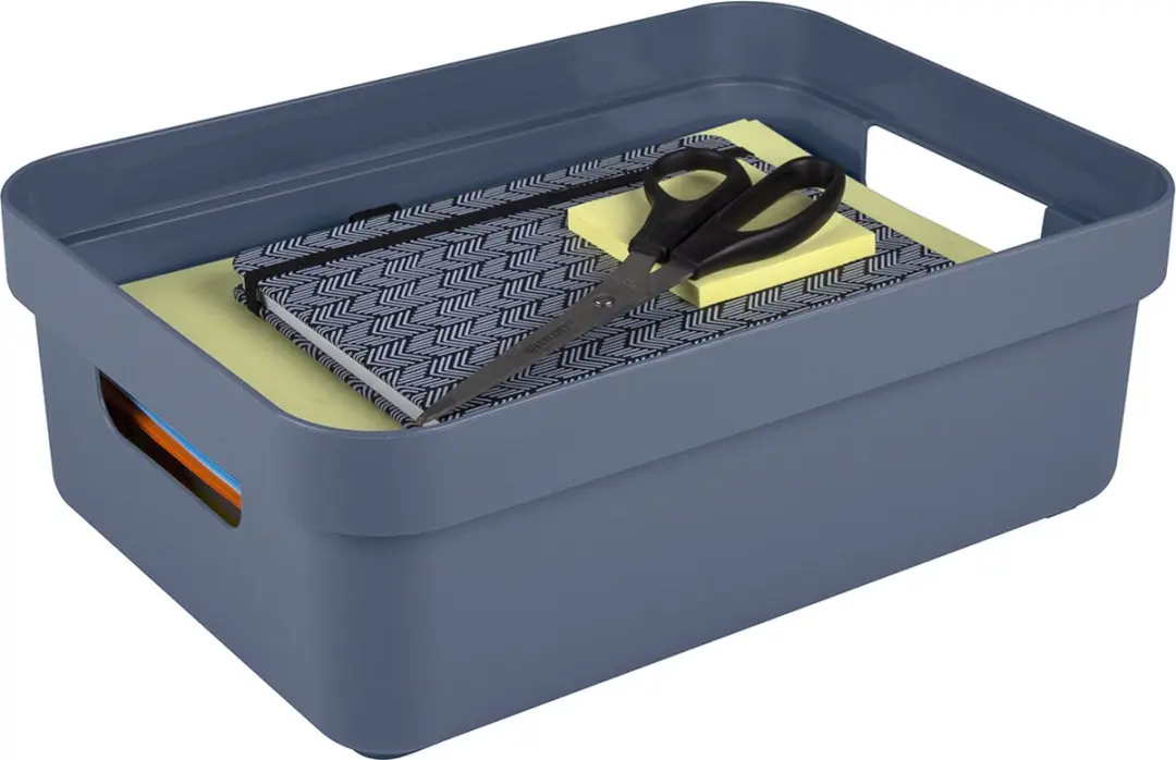 Sunware Sigma Home Opbergbox 9L - Donkerblauw - afbeelding 3 van 5
