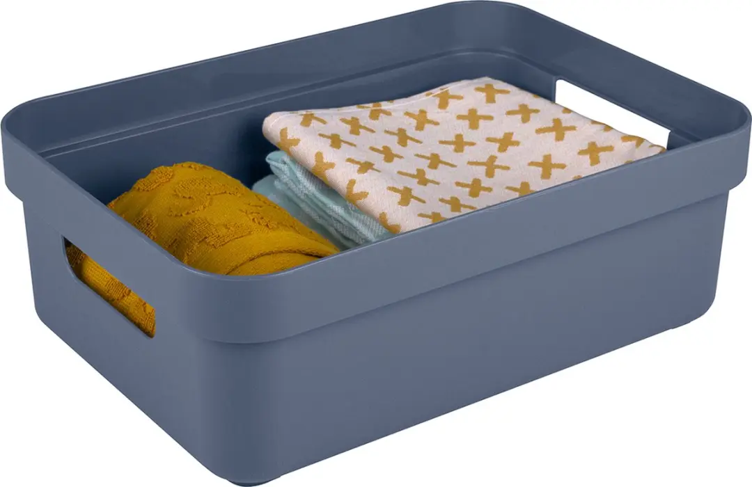Sunware Sigma Home Opbergbox 9L - Donkerblauw - afbeelding 4 van 5