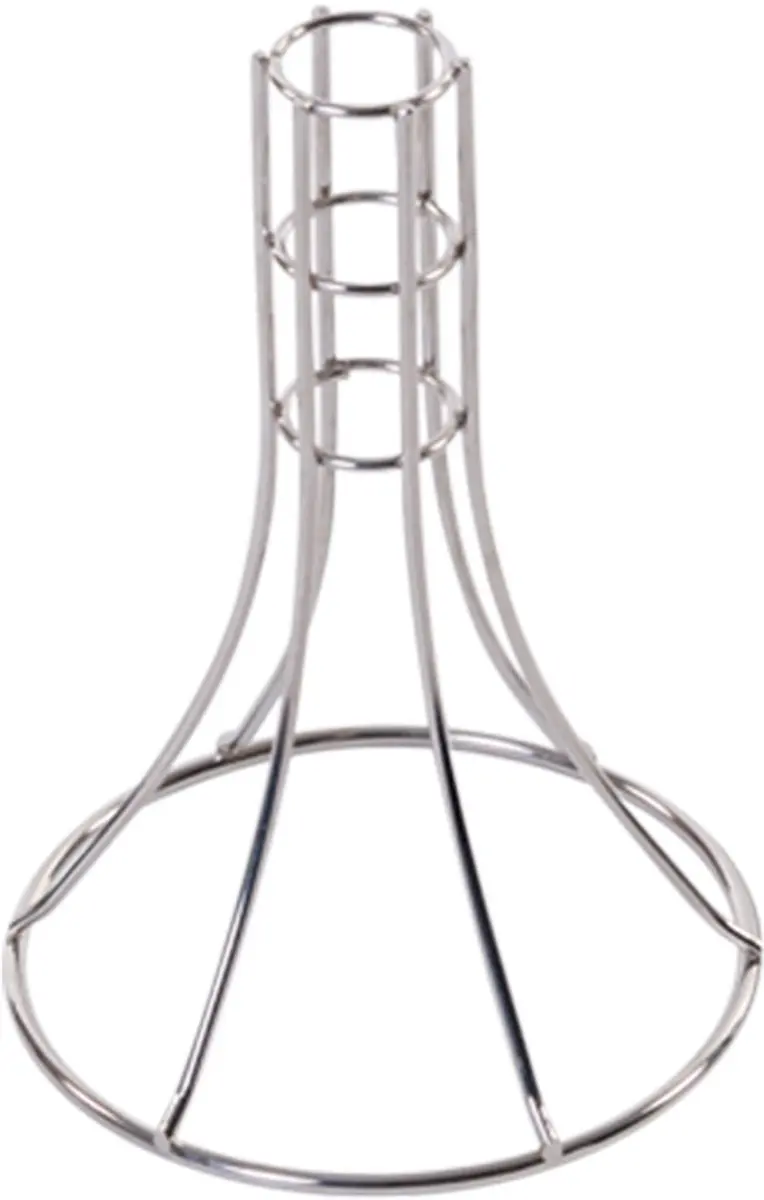 Big Green Egg Kiphouder RVS Verticaal Grillrooster - Zilver - afbeelding 6 van 6