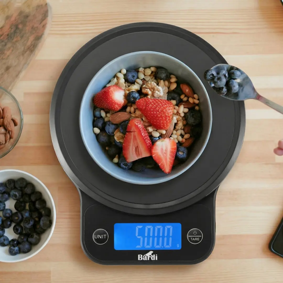 Bardi Digitale Keukenweegschaal 50375 - 10kg - Zwart