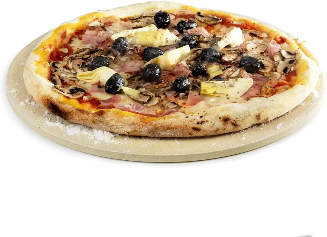 Barbecook BBQ Pizzaplaat Rond 36cm - Beige