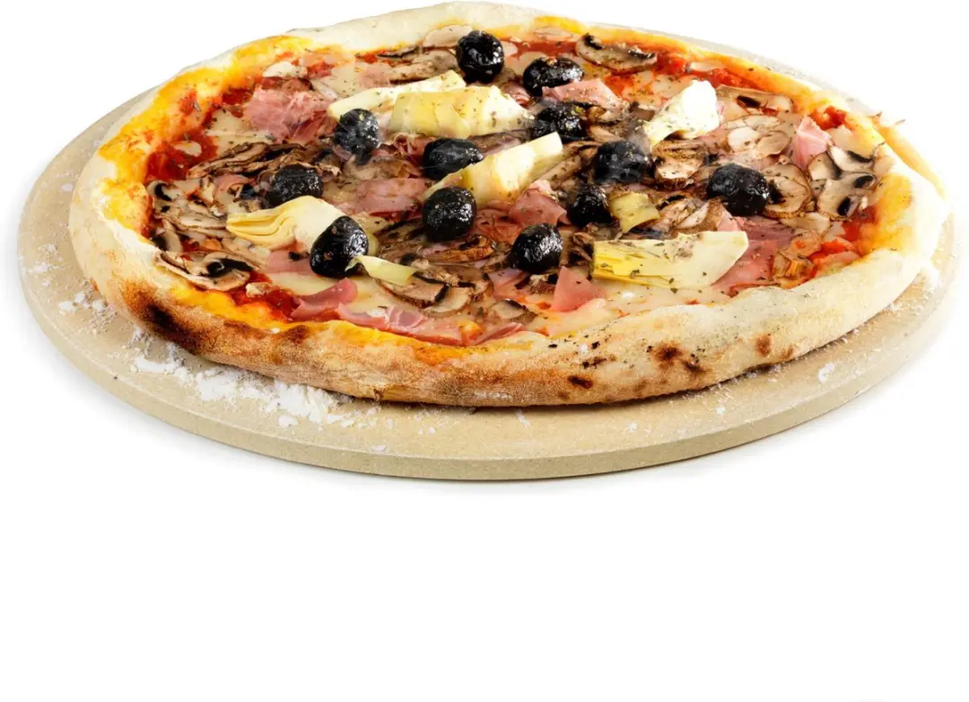 Barbecook BBQ Pizzaplaat Rond 36cm - Beige
