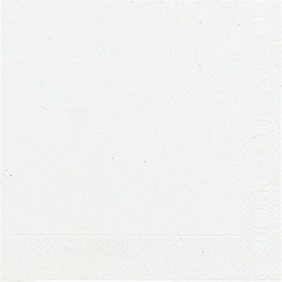 Duni Icewhite Servetten 33x33cm - 3 Lagen - 20 Stuks - afbeelding 6 van 6