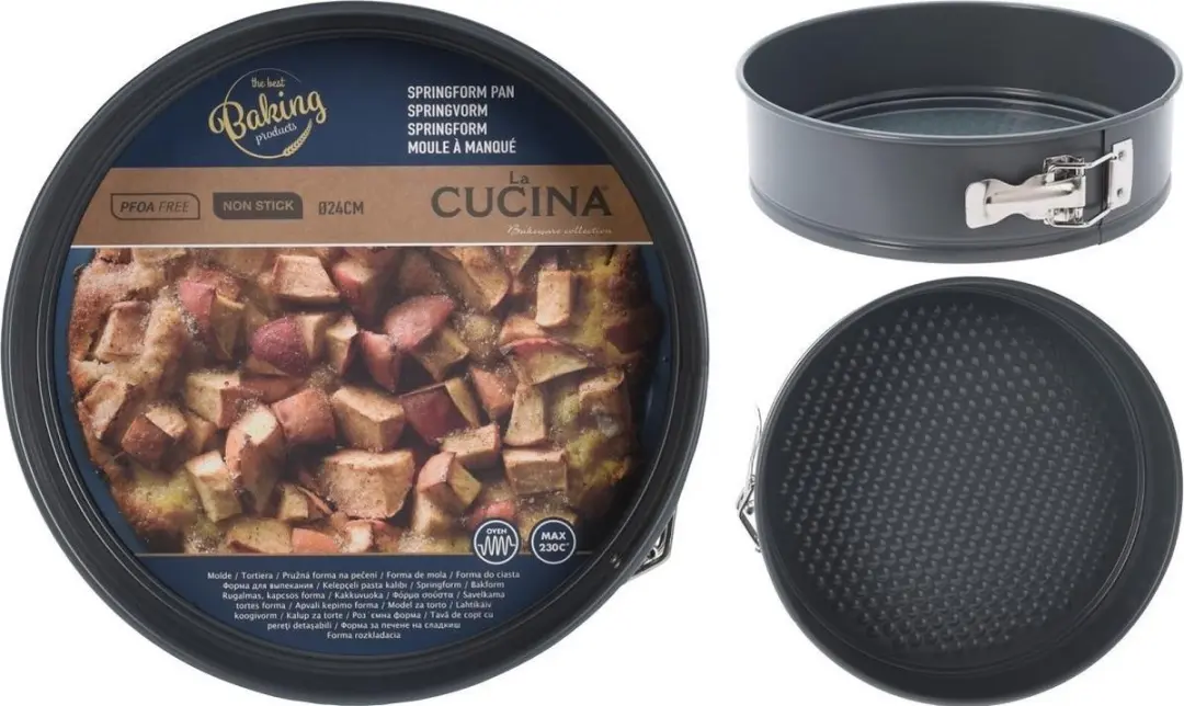 La Cucina Springvorm 24cm Antraciet
