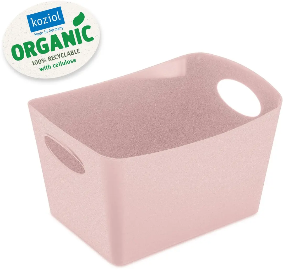 Koziol Boxxx S Organic Opbergbox 1L - Roze