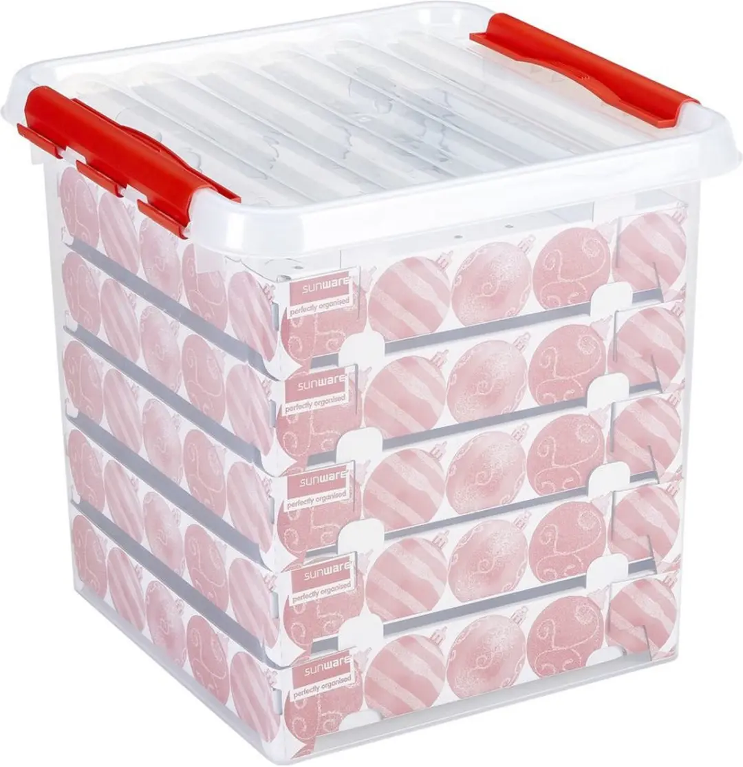 Sunware Kerstballen Opbergbox 38L - 2 Stuks Multi - afbeelding 2 van 2