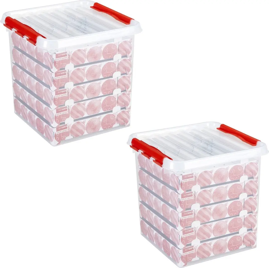 Sunware Kerstballen Opbergbox 38L