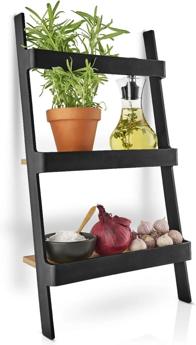 Eva Solo Nordic Kitchen Mini Wandrek Bamboe - Zwart