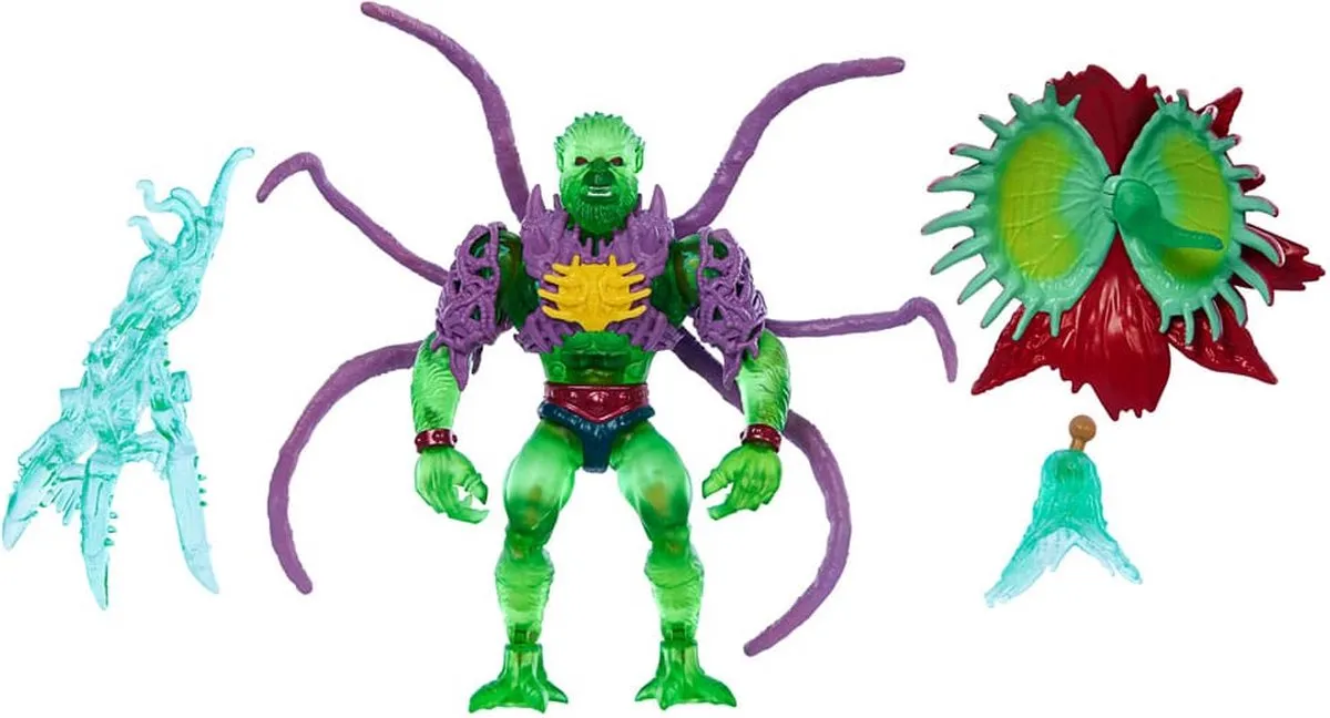 Mattel MOTU x TMNT Moss Man Actiefiguur 14cm - Multi