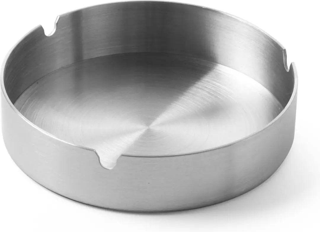 Hendi Profi Line Asbak Roestvrijstaal Ø120x30mm - 440902