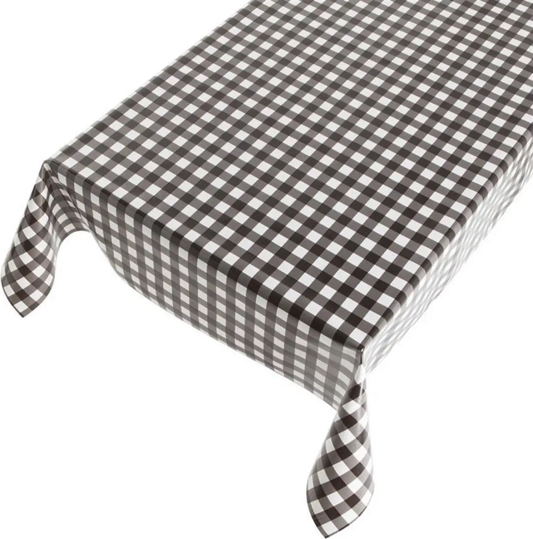 Bellatio Design Vito Block Tafelzeil - 140x175cm - Zwart
