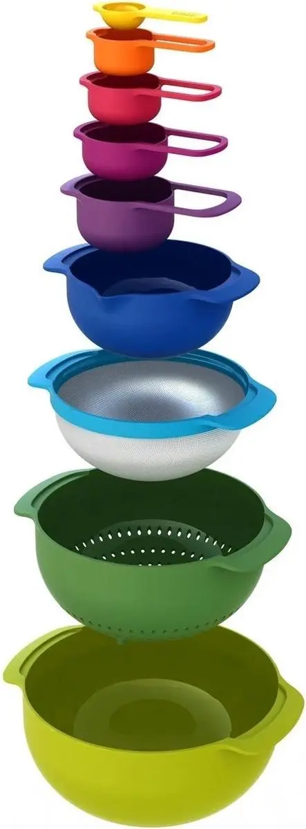 Joseph Joseph Nest 9 Plus Mengkommen - Multikleur