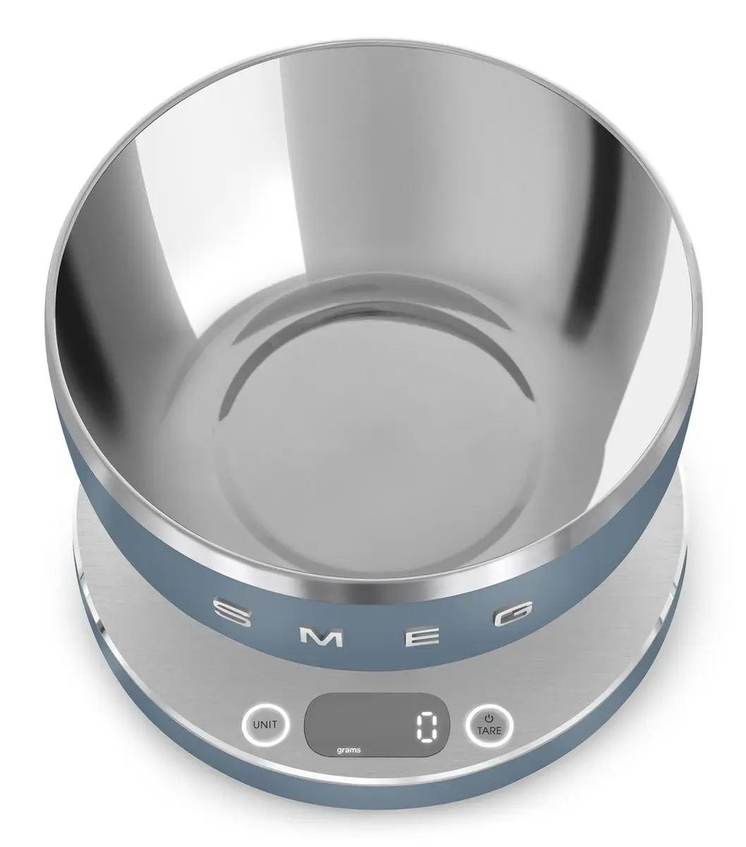 Smeg KSC01SBMWW Digitale Keukenweegschaal 5kg - Storm Blue