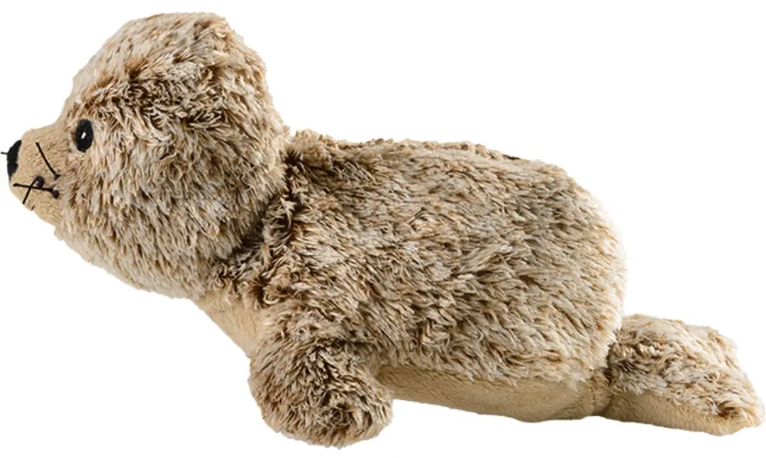 Warmies Zeehond Mini Magnetronknuffel - Beige