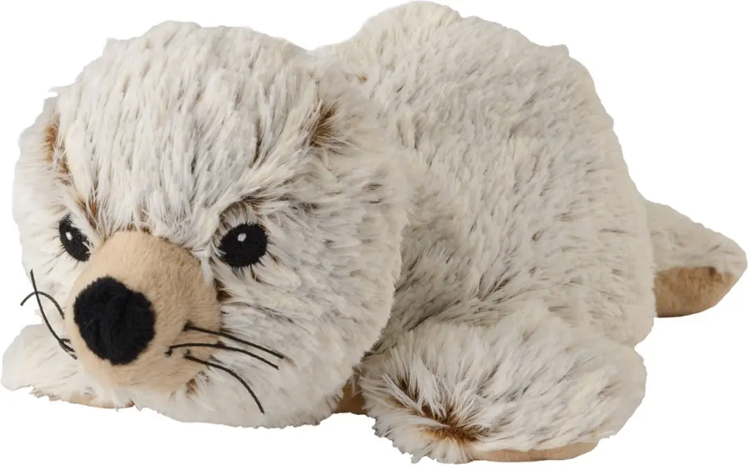 Warmies Zeehond Mini Magnetronknuffel - Beige