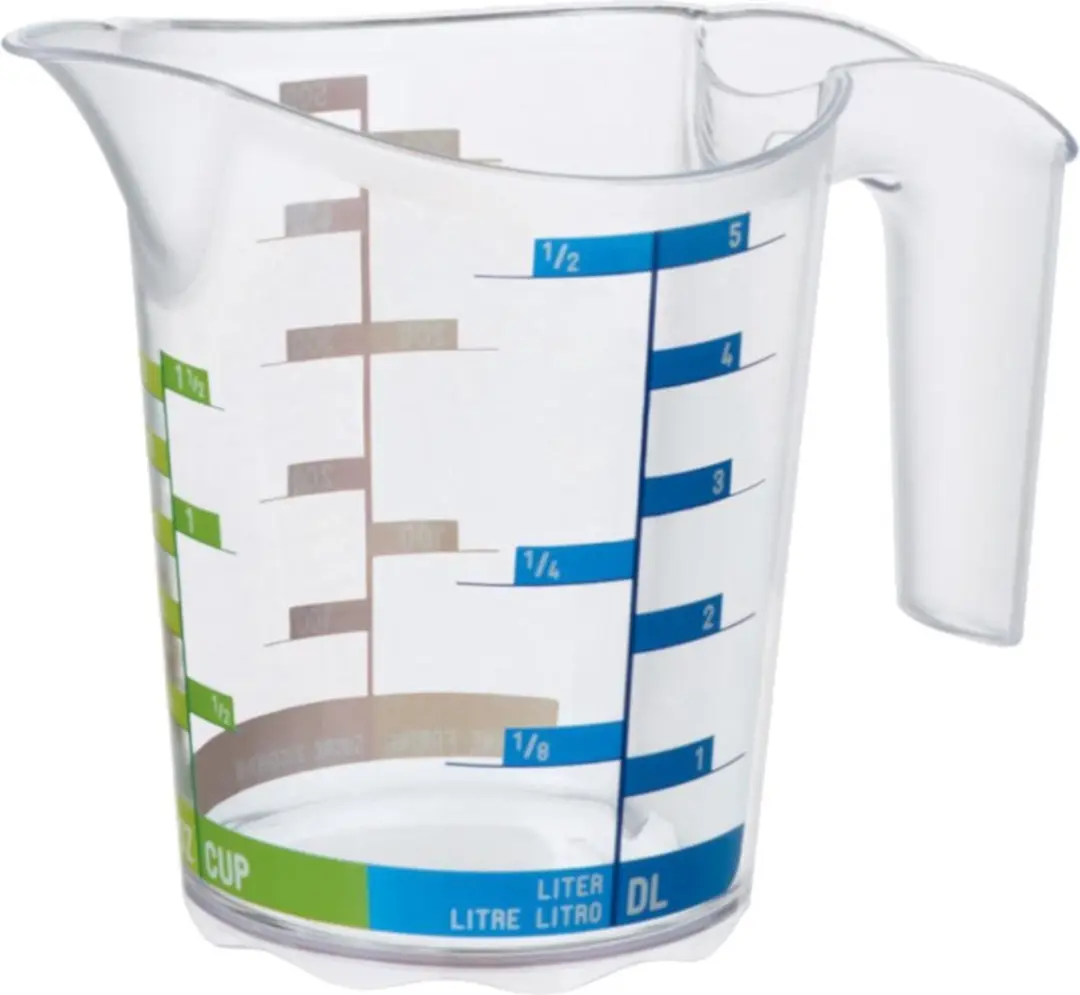 Rotho Maatbeker 0,5L - Domino - Meerkleurig