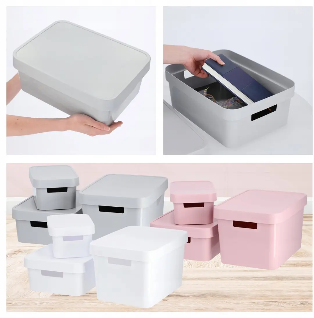 Curver Infinity Opbergbox 11L - Grijs