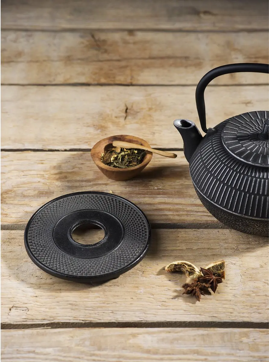 Cosy&Trendy Onderzetter Gietijzer Ø13,5cm - Zwart - afbeelding 5 van 6
