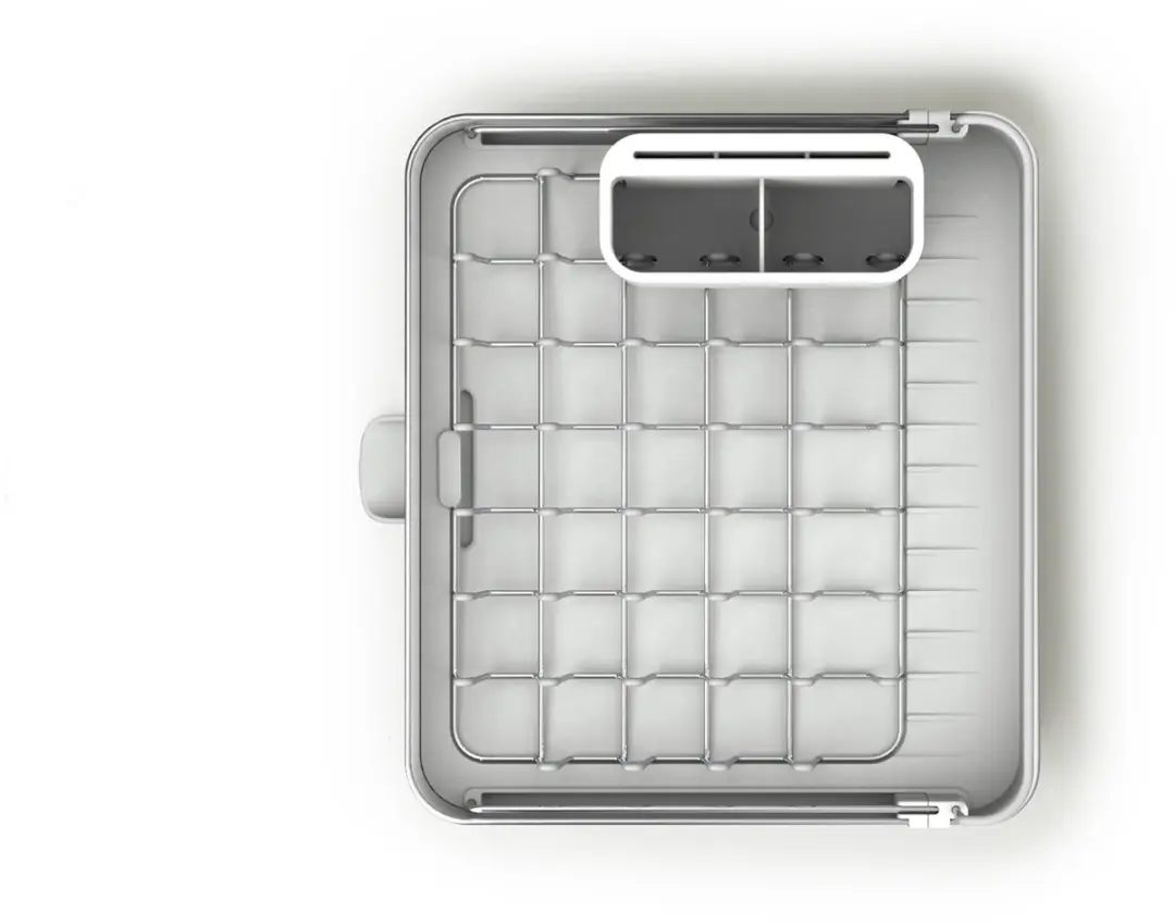 Joseph Joseph Extended Steel Afdruiprek 851692 - Zilver