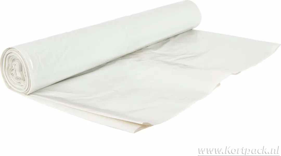 Kortpack Vuilniszakken op Rol 160L Wit