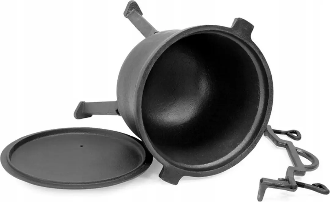 Meyerhoff Dutch Oven 8L - Gietijzeren Heksenketel Zwart - afbeelding 6 van 6