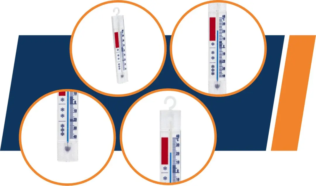 Browin Biotherm 040400 Koelkast & Vriezer Thermometer - Transparant