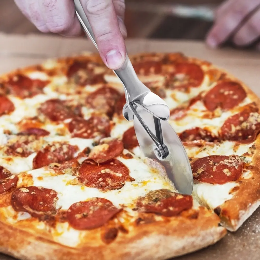 Orion Pizzasnijder 20cm - Zilver