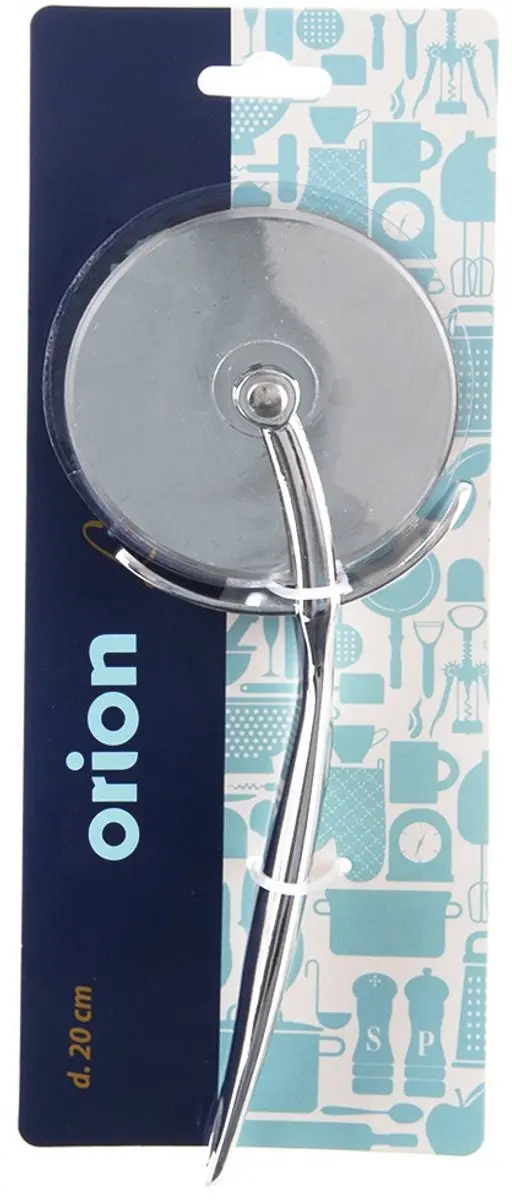 Orion Pizzasnijder 20cm - Zilver