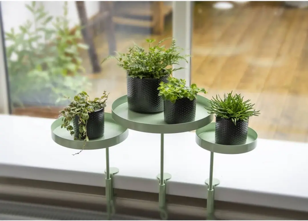 Esschert Design Plantenblad met klem M - Groen - afbeelding 6 van 6