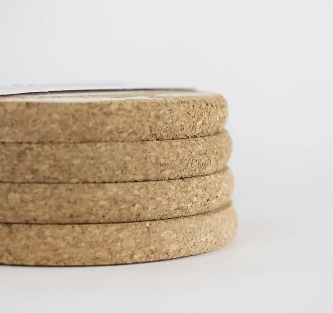 Liga Kurk Onderzetter Vis Set 4 Stuks - Ø10cm