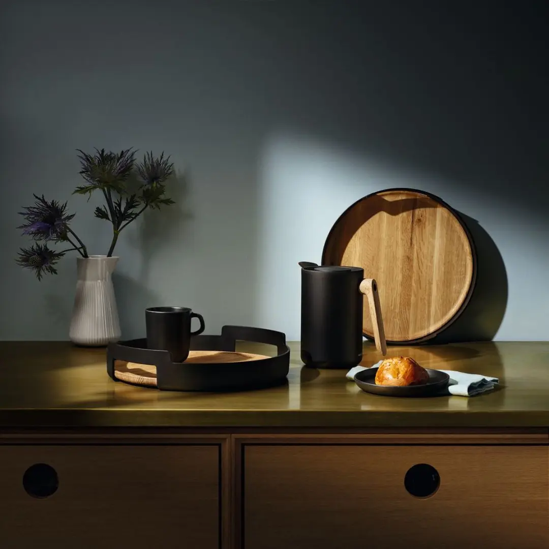 Eva Solo Nordic Kitchen Dienblad Zwart Ø35cm