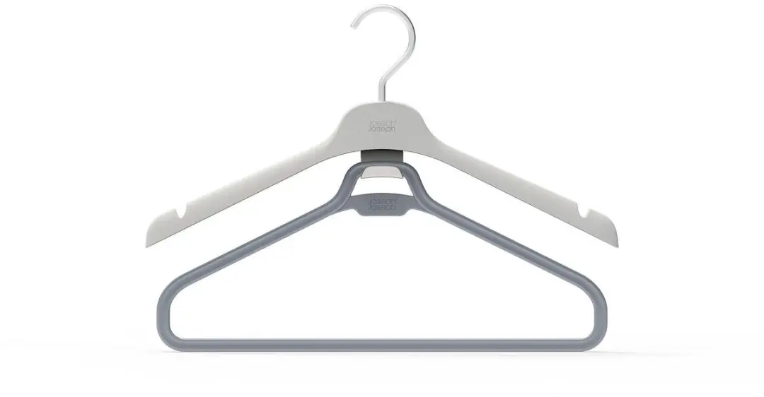 Joseph Joseph Orderly Lange Kledinghanger - 2 Stuks Ecru