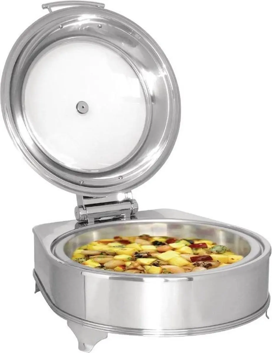 Olympia CB729 Ronde Elektrische Chafing Dish 38.5cm - Zilver