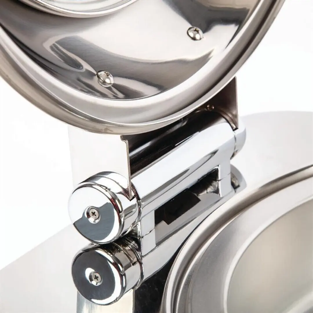 Olympia CB729 Ronde Elektrische Chafing Dish 38.5cm - Zilver