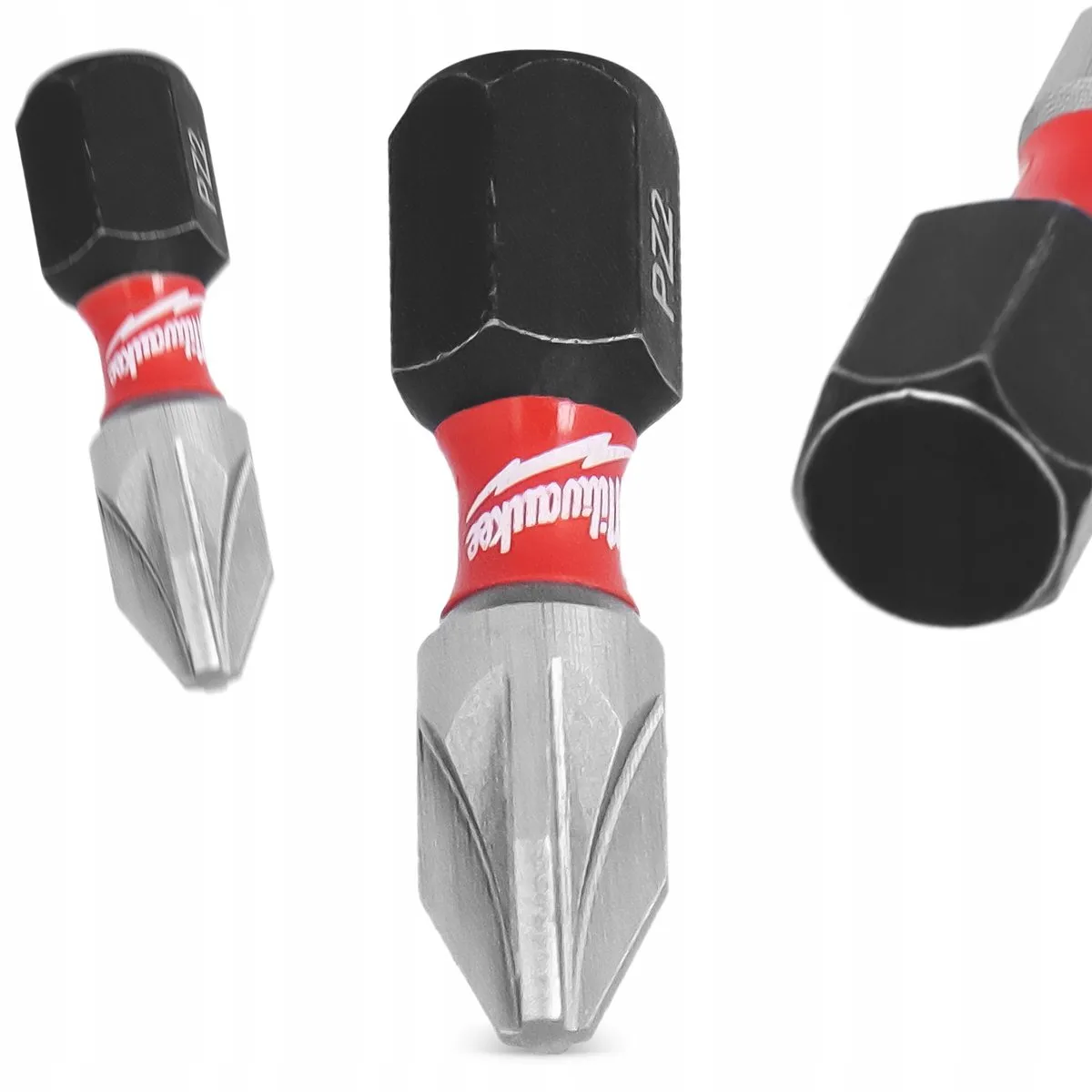 Milwaukee SHOCKWAVE PZ2 Bit 25mm Magnetisch - 5 Stuks