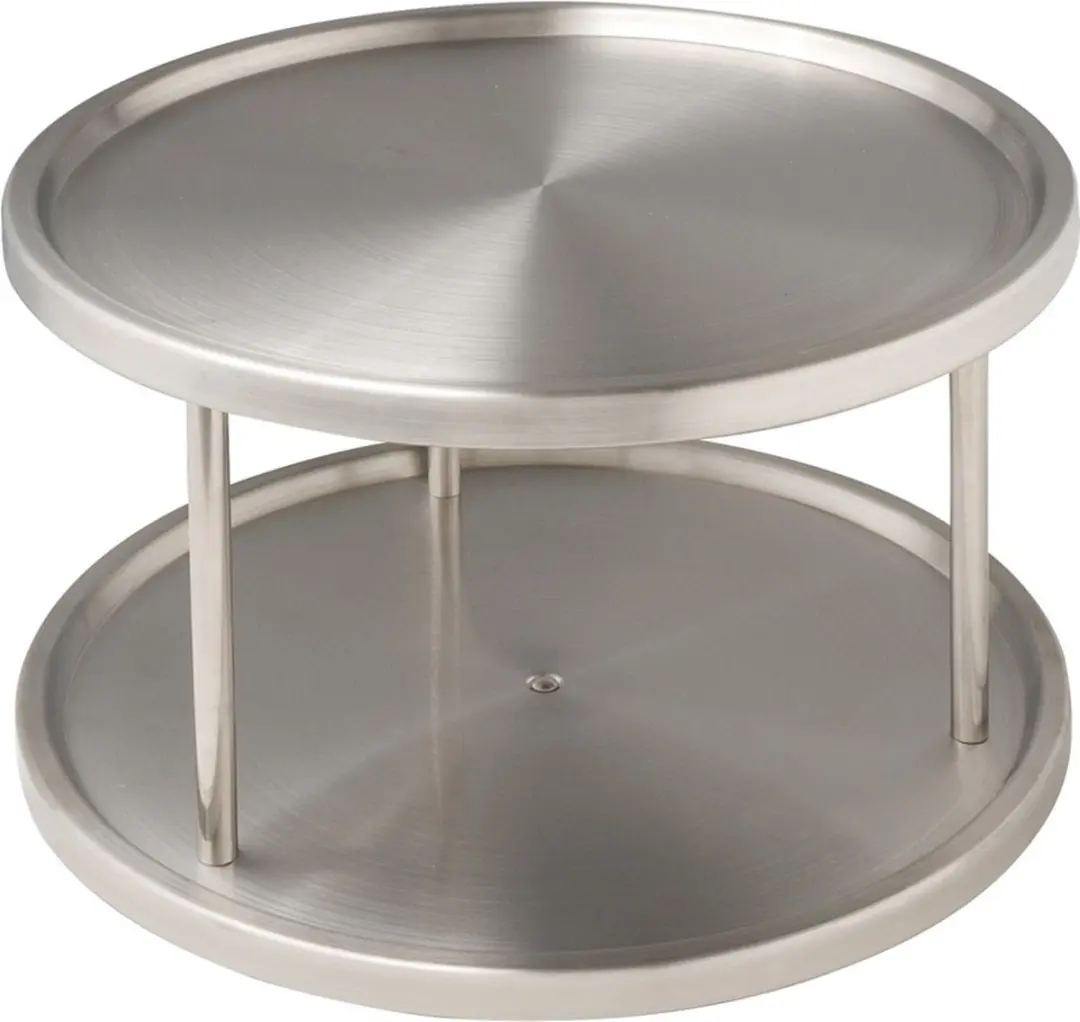 Wenko RVS Draaiplateau - Zilver