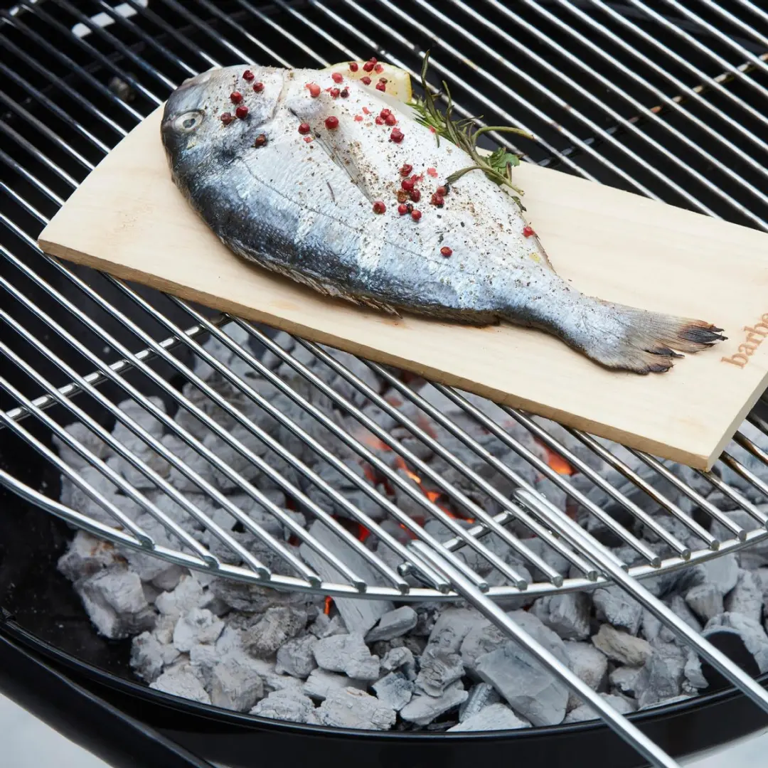 Barbecook Rookplanken Cederhout 14x30cm - Set van 2