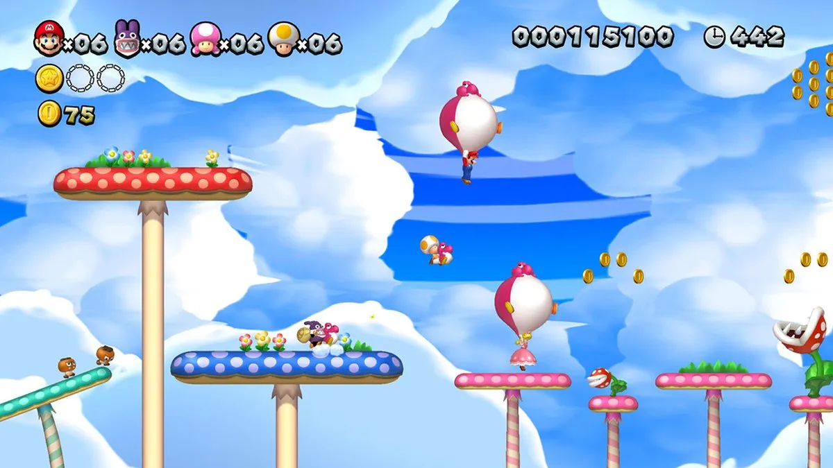 Nintendo New Super Mario Bros. U Deluxe - Italiaans - afbeelding 5 van 6