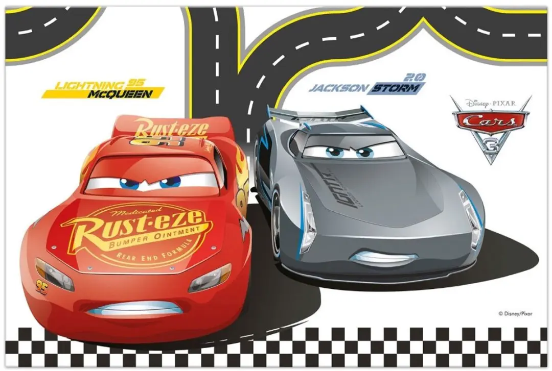 Disney Cars Tafelzeil 180cm - Multi