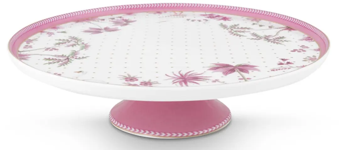 Pip Studio Jolie Taartplateau Mini - 21cm Roze