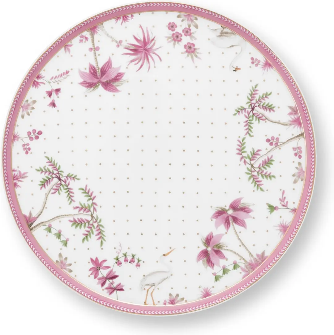 Pip Studio Jolie Taartplateau Mini - 21cm Roze