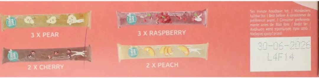 Terrasana IJslolly's Fruit - 9 x 400 ml - Voordeelverpakking