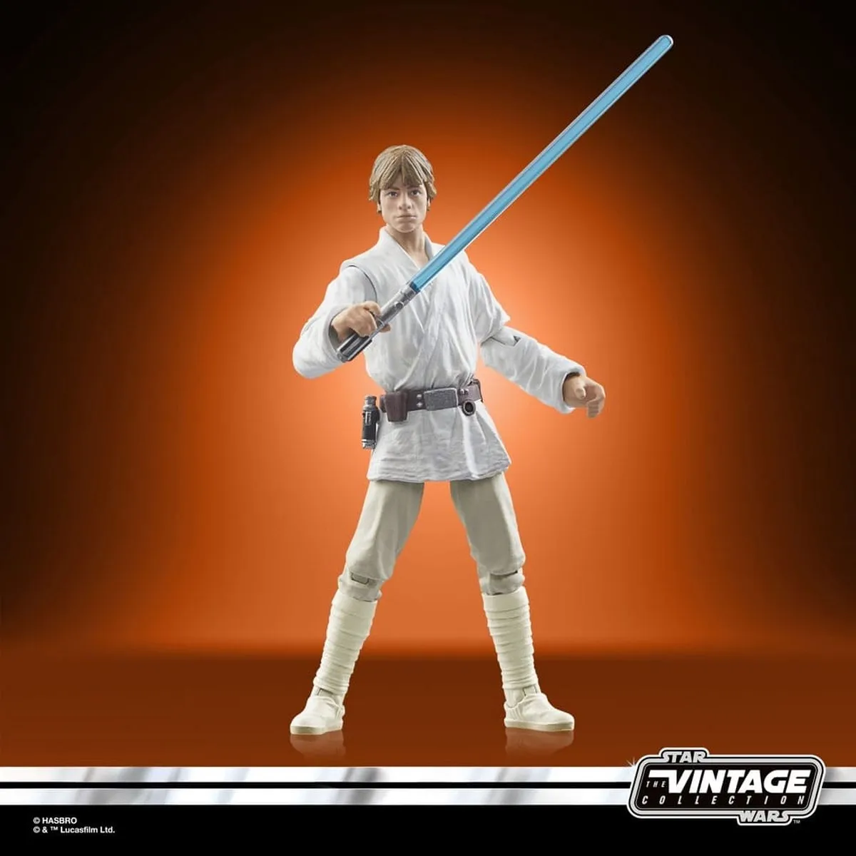 Hasbro Star Wars Episode IV Vintage Luke Skywalker Action Figuur 10cm