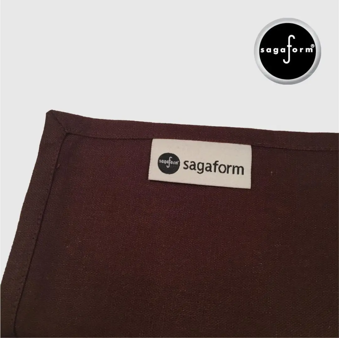 Sagaform Linnen Tafellaken & Servetten - 150x250cm + 6x45x45cm - Bruin