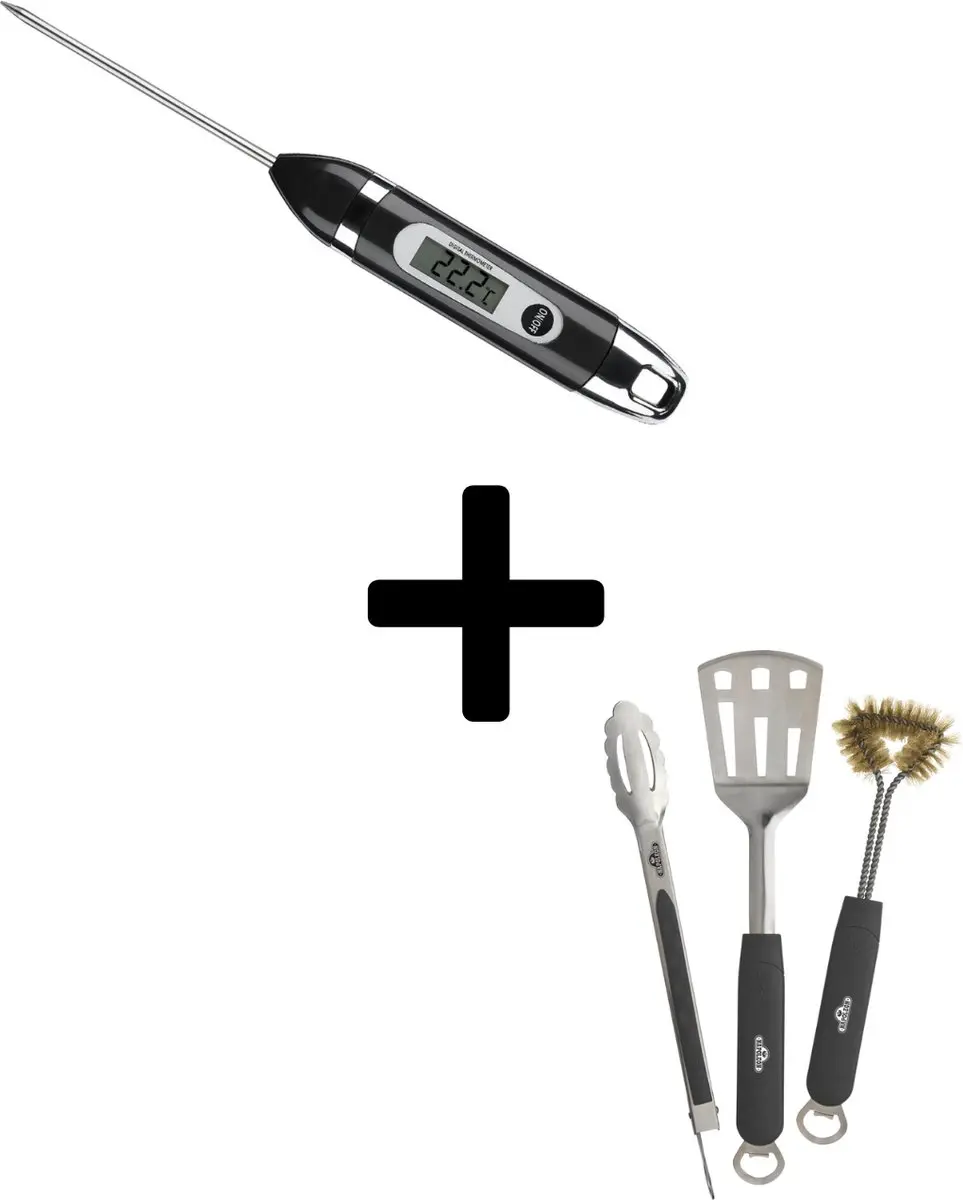 Napoleon Grillset Thermometer & Bestekset