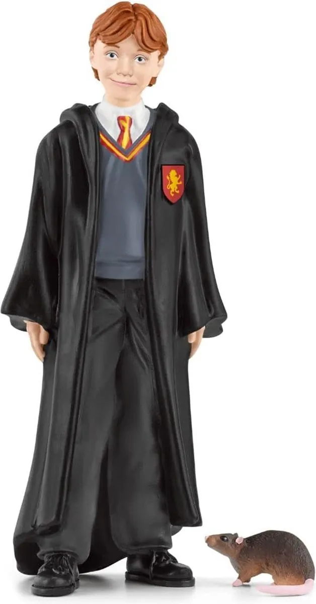 Schleich Harry Potter Ron Weasley & Skalman Figuren - Zwart