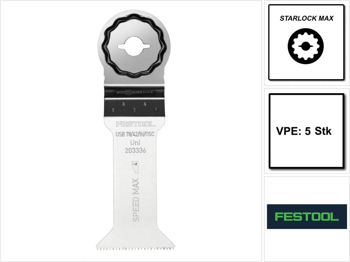 Festool Universeel Zaagblad USB 78/42/Bi/OSC