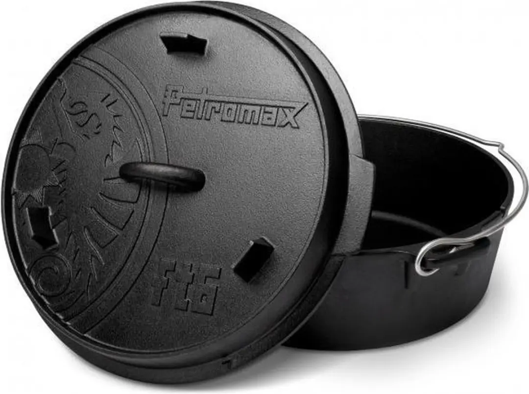 Petromax Dutch Oven K4 Set - 33cm - Zwart