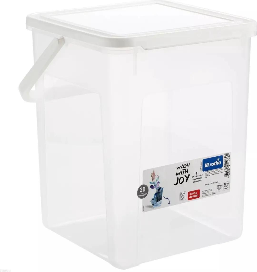 Rotho Poedercontainer 9L